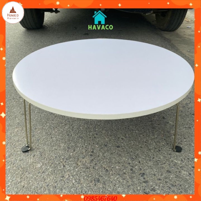 SALE SỐC Bàn gỗ tròn màu đen siêu đẹp
