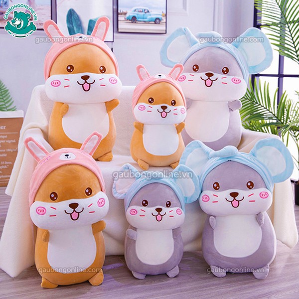 Chuột bông Hamster cosplay cao cấp Gấu Bông Online