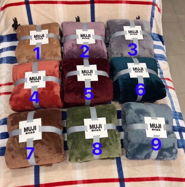 Chăn Lông Cừu MUJI 1.8kg