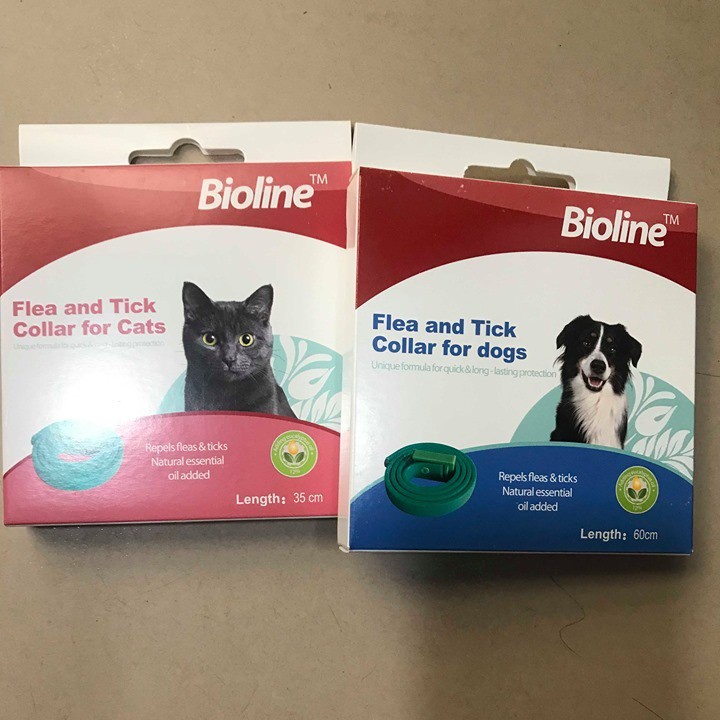 Vòng cổ trị ve rận cho Chó Mèo Bioline