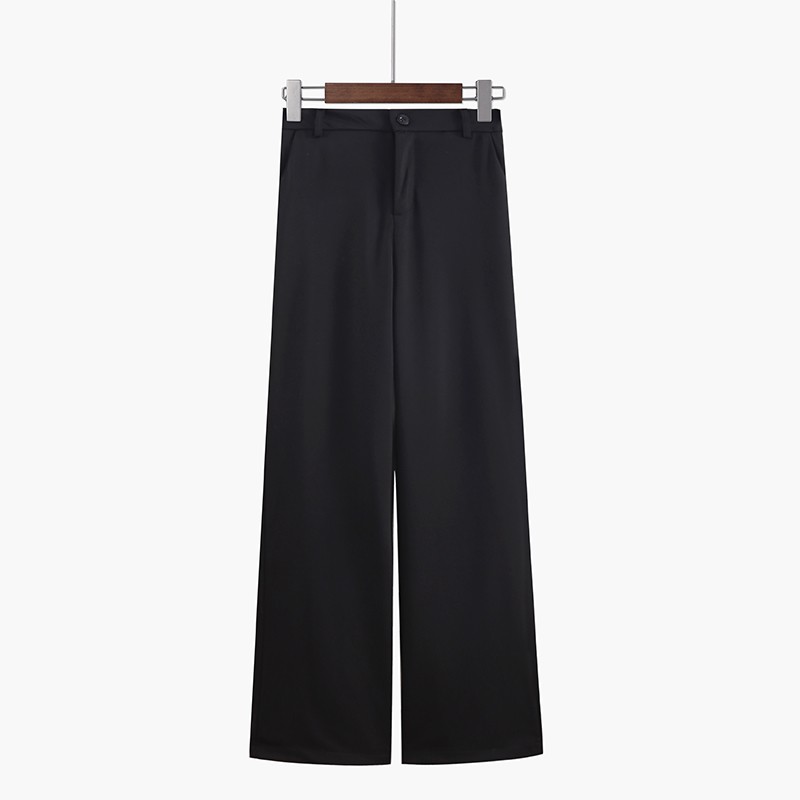 NUZIRO  Quần Dài Nữ Ống Rộng Thời Trang Hàn Quốc