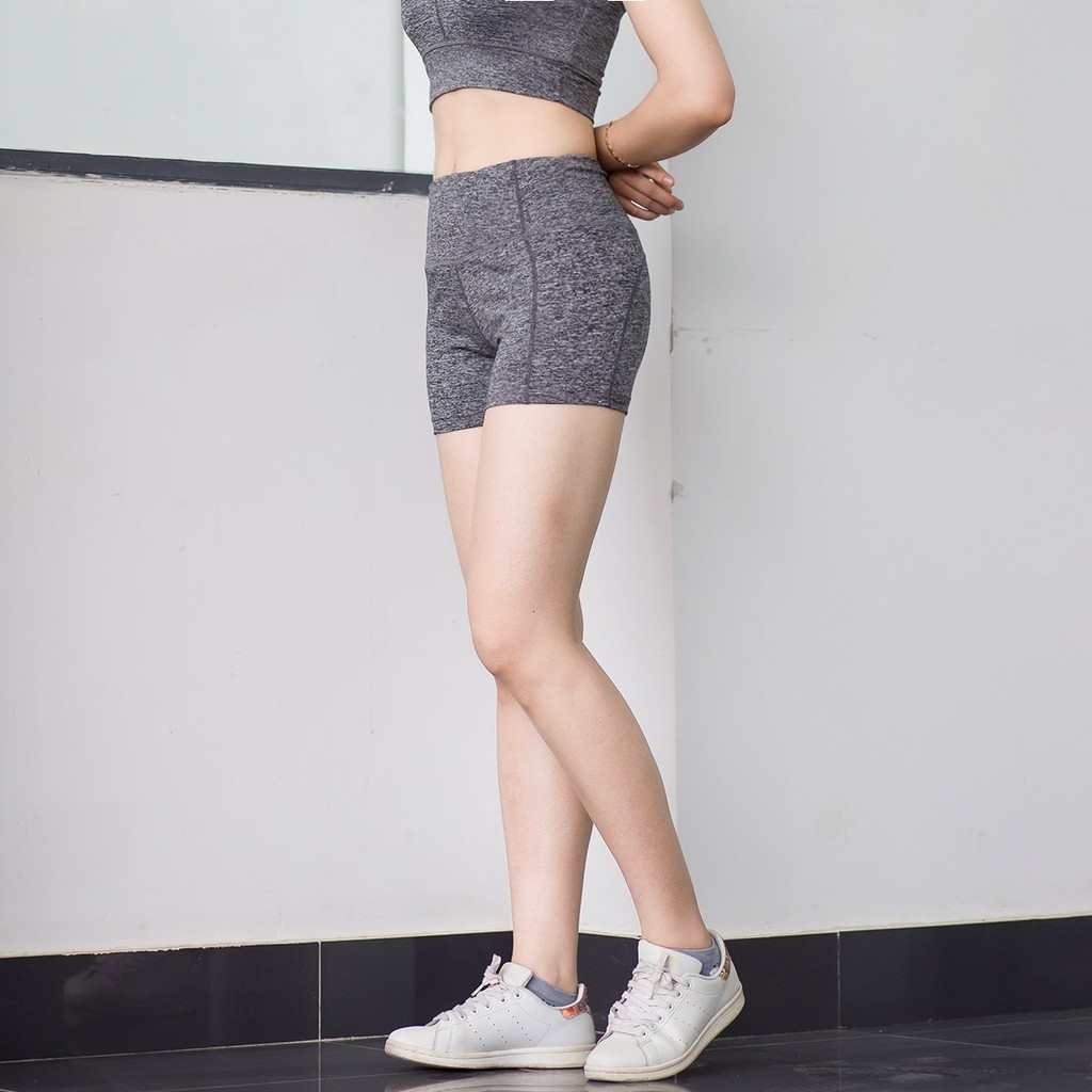 (Deal Giá Sốc) Quần Shorts V1, Genmax V3 dài, GenV3 Lửng cạp cao tôn mông tập yoga, gym, chạy bộ cho nữ