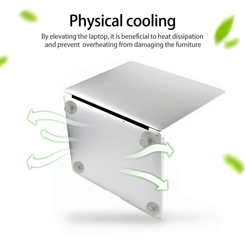 Chân đỡ tản nhiệt chống trượt cho Laptop Macbook Hp Lenovo GUUGEI