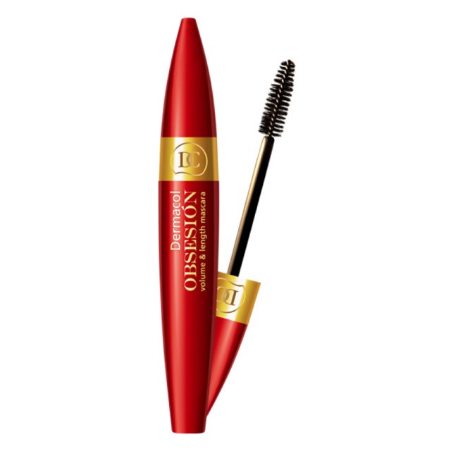 Chuốt mi làm dày và cong mi Dermacol Obsesión Mascara - Black 12ml