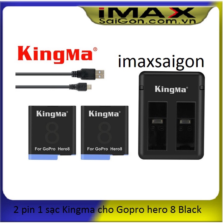 1 PIN KINGMA CHO GOPRO HERO 8 BLACK