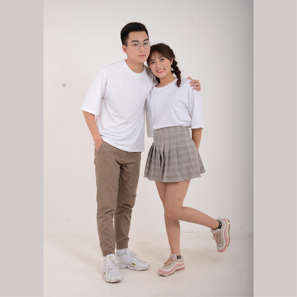 Áo Tay Lỡ [Ảnh Thật] Áo thun tay lỡ Trắng - Hàng đẹp, Xưởng sản xuất không qua trung gian, Giá rẻ nhất ! | BigBuy360 - bigbuy360.vn