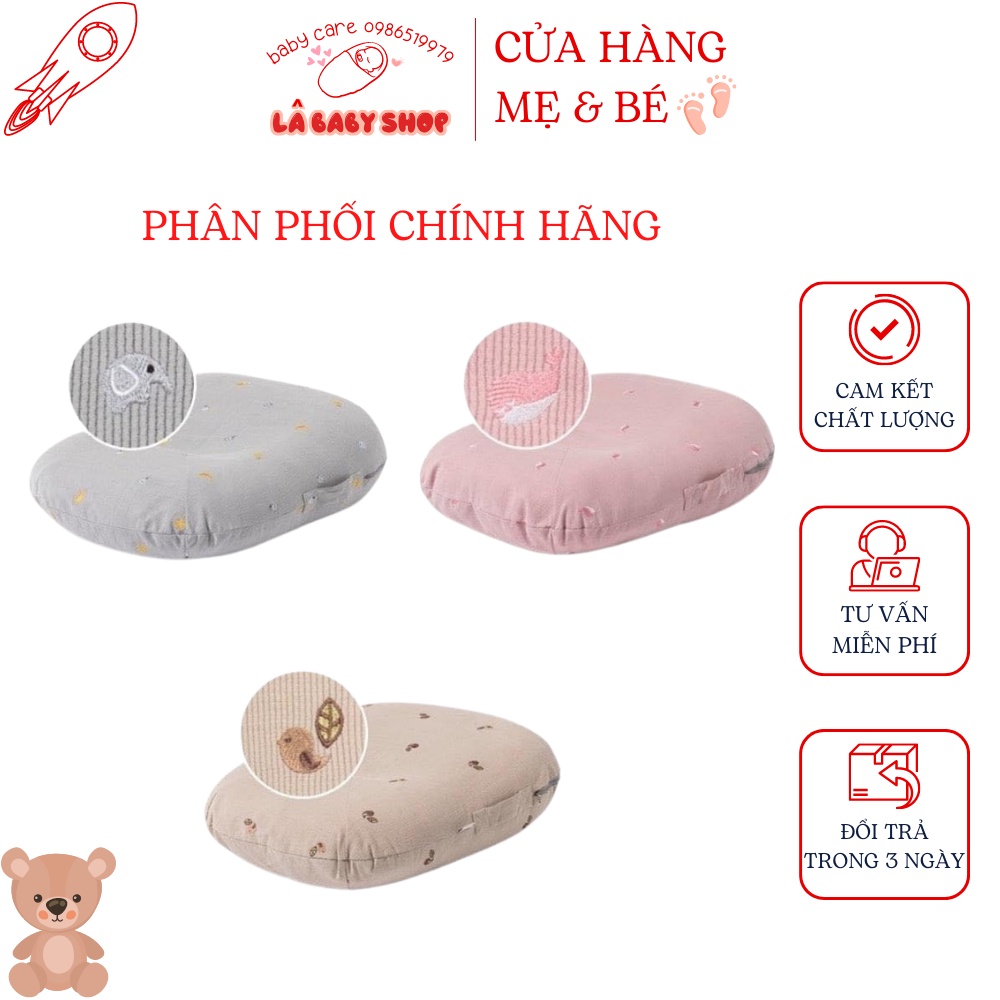 Gối Emong Hàn Quốc ⚡ HÀNG CAO CẤP ⚡ Gối chống trào ngược Emong thiết kế đặc biệt cho trẻ em, hỗ trợ mẹ cực tiện lợi