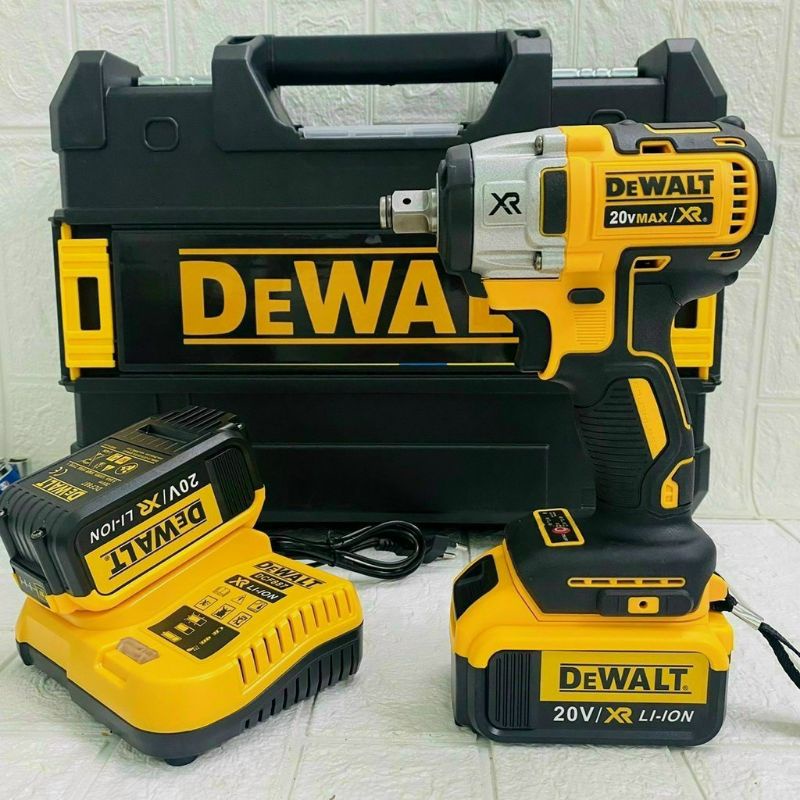 Máy Siết Bulong DEWALT DCF887 20V Không Chổi Than, Máy Khỏe Thời Gian Sử Dụng Pin 3-4 Tiếng Liên tục - Hàng cao cấp