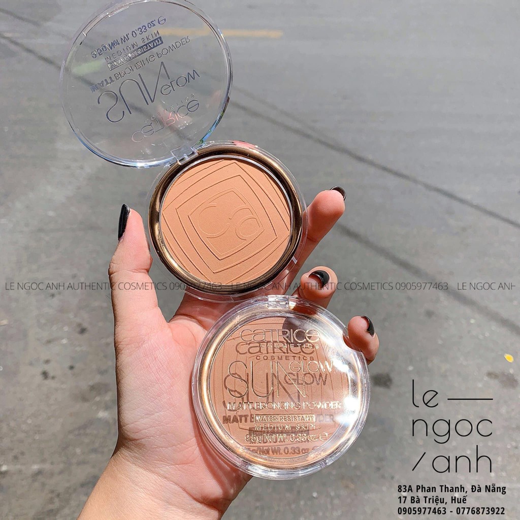 Phấn tạo khối CATRICE Sun Glow Matt Bronzing Powder