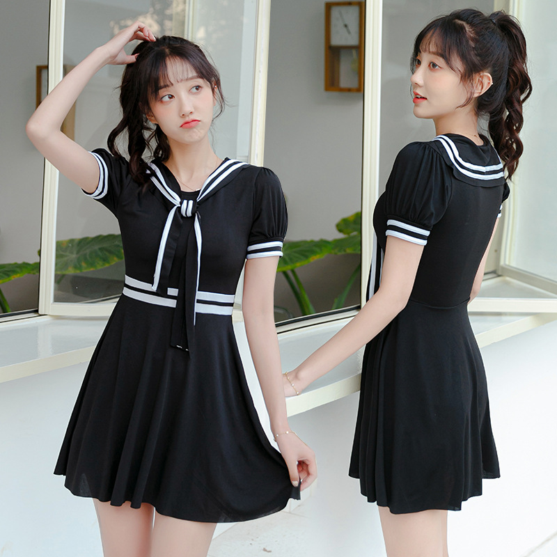 Đồ Bơi 2 Mảnh Tay Ngắn Màu Trơn Phong Cách Thể Thao | BigBuy360 - bigbuy360.vn