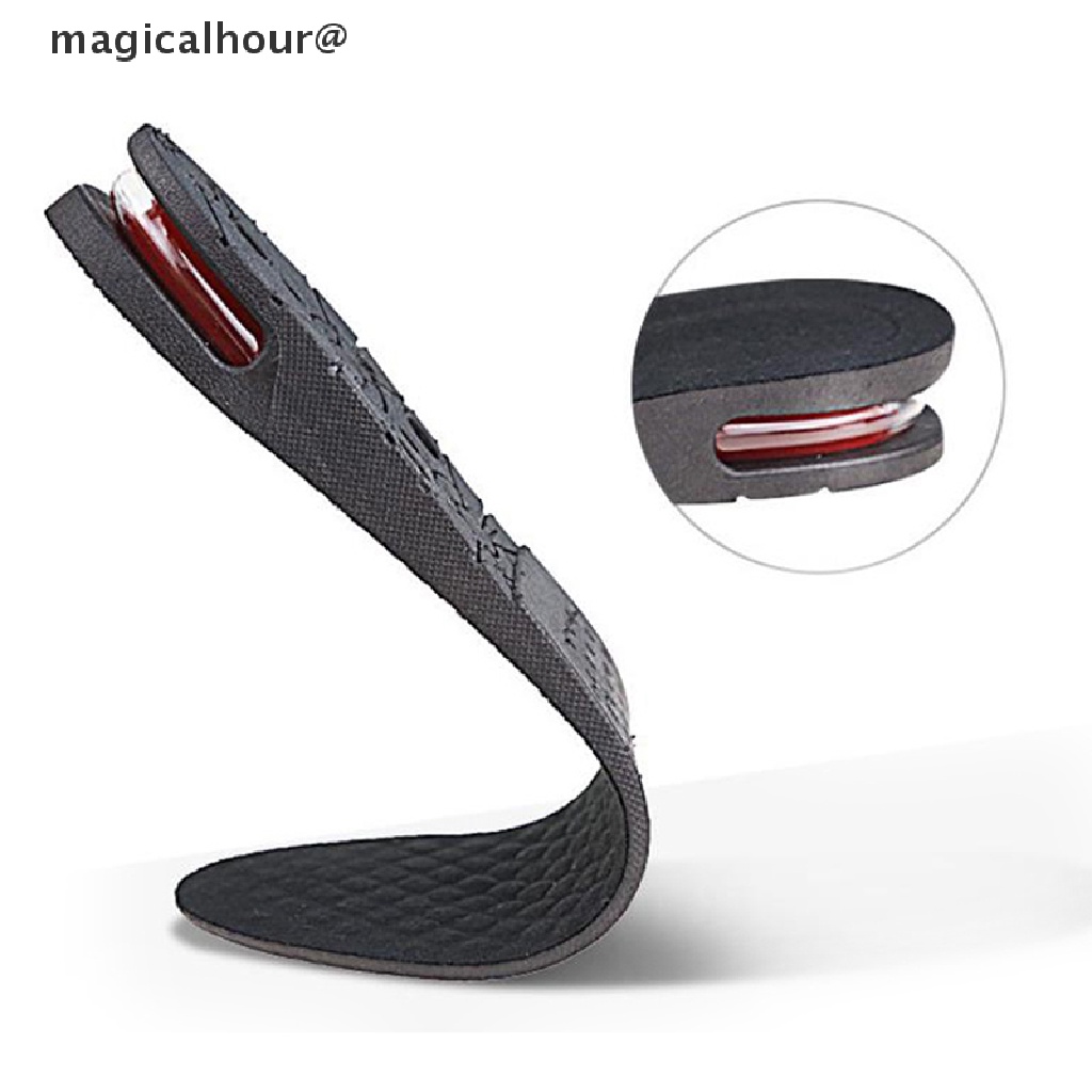Magicalhour Men & Women Shoe Lift Insole Air Cushion Heel Insert Increase Height Adjustable *On sale
