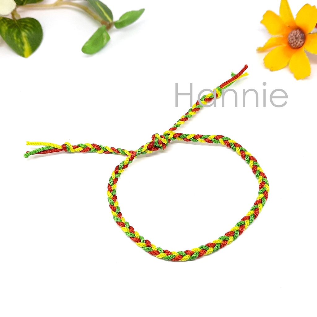 (Tay/Chân) Vòng chỉ tình bạn - Vòng đeo nam nữ chống thấm nước waterproof - Friendship Bracelet handmade