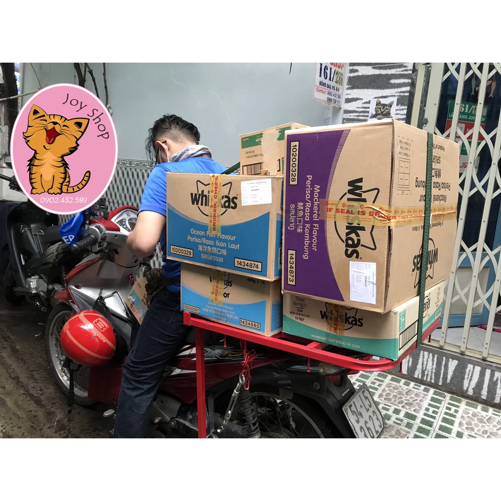 [LON 400GR] PATE WHISKAS CHO MÈO TRƯỞNG THÀNH