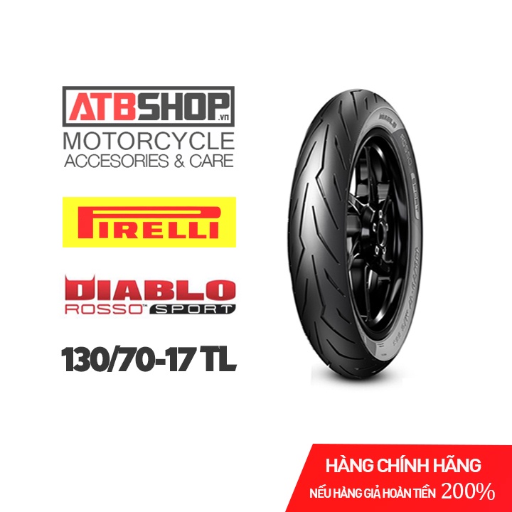 Vỏ lốp xe máy Pirelli 130/70-17 Diablo Rosso Sport