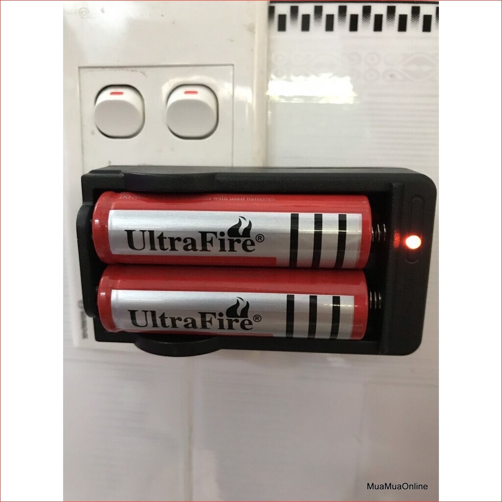 PIN SẠC LITHIUM 18650 ULTRAFIRE 3.7V MÀU ĐỎ ĐẦU NHỌN DUNG LƯỢNG 4200MAH DÙNG CHO CÁC THIẾT BỊ ĐIỆN TỬ, ĐIỆN GIA DỤNG