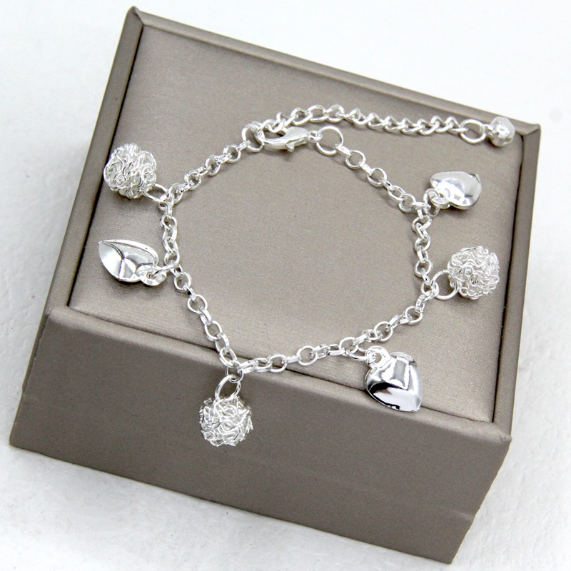 Bán Chạy Vòng Tay Bạc Rỗng Hình Quả Bóng Chuông Cá Tính Cá Tính Cho Bạn Gái