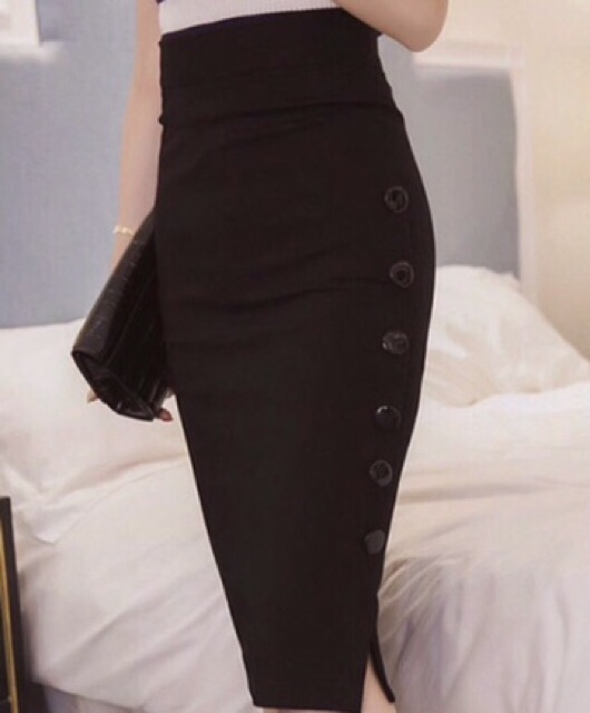 Chân váy bút chì hàng thiết kế theo yêu cầu dành cho dân công sở thanh lịch tôn dáng - CV0031 | BigBuy360 - bigbuy360.vn