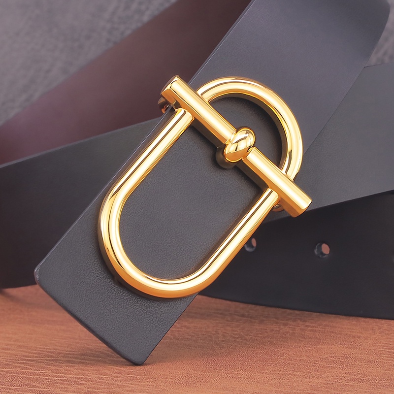 Thắt Lưng Da Bản Rộng 3.8cm Chất Lượng Cao Sang Trọng Cho Nam
