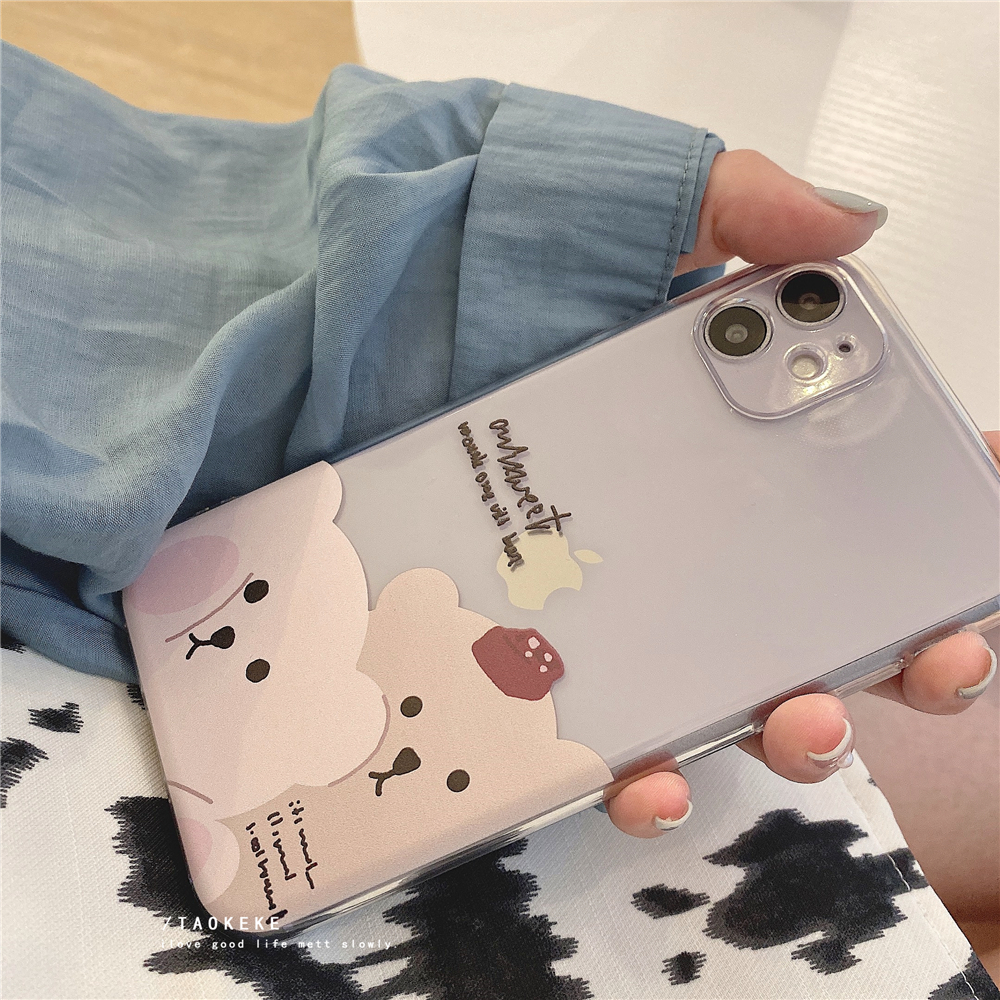 Ốp điện thoại in hình độc đáo cho iphone Lens bear 6/6plus/6s/6s plus/6/7/7plus/8/8plus/x/xs/xs max/11/11 pro/11 promax/12pro/12promax/12mini/12