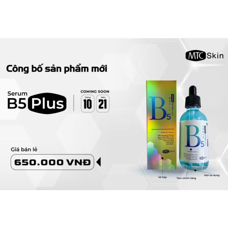 Hydro B5 Serum Vitamin B5 giữ ẩm, trẻ hóa và làm dịu làn da