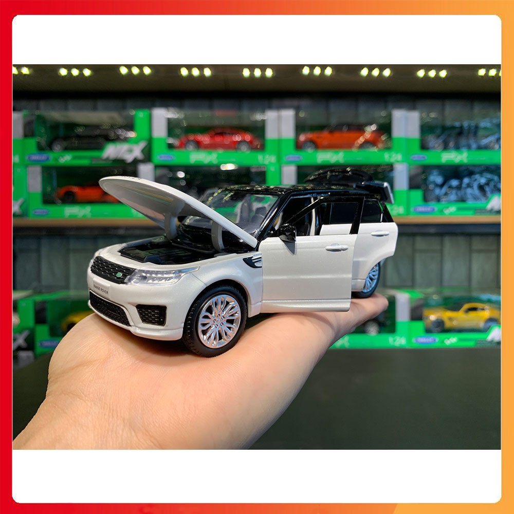 Mô hình xe Land Rover Range Rover Sport tỉ lệ 1:32 Hãng JACKIEKIM