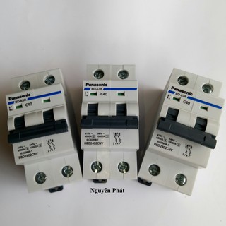 [Sales] Cầu Dao Tự Động 2 Pha MCB Panasonic