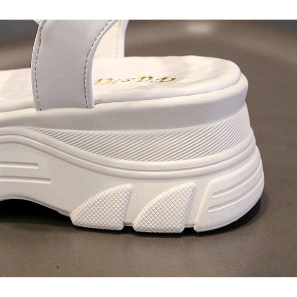 Xăng đan Đế Dày 5.5Cm Chống Trượt Phong Cách Hàn Quốc Cho Nữ