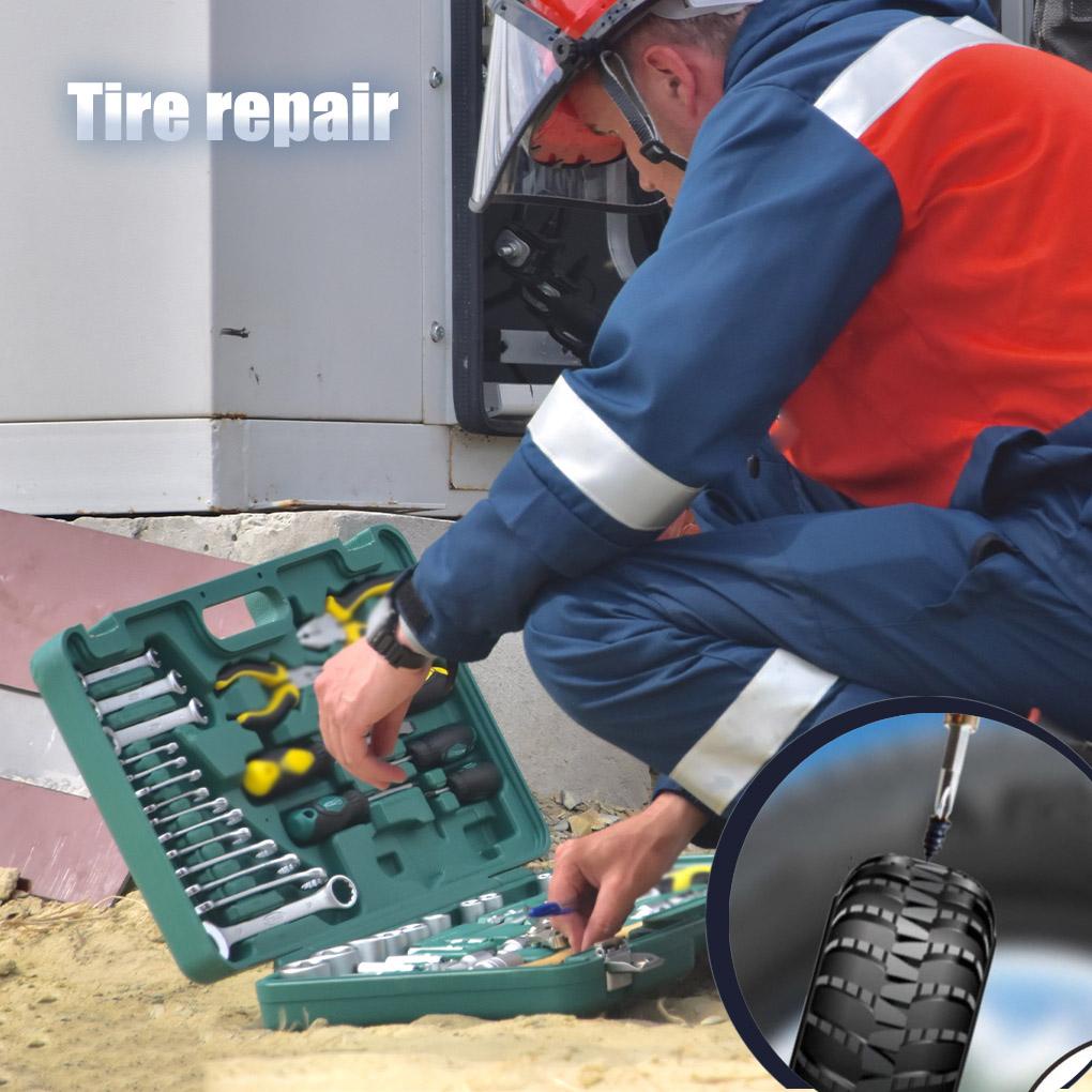 Bộ 10 Đinh Vít Sửa Chữa Lốp Xe Không Săm Chịu Nhiệt Độ Cao