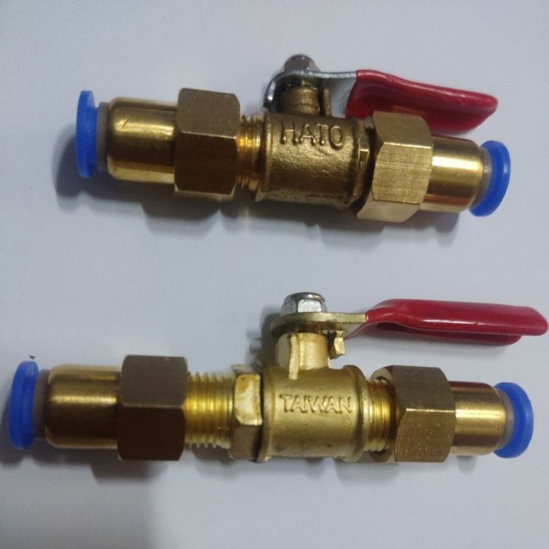 Van đồng 2 đầu nối,nhanh 8li