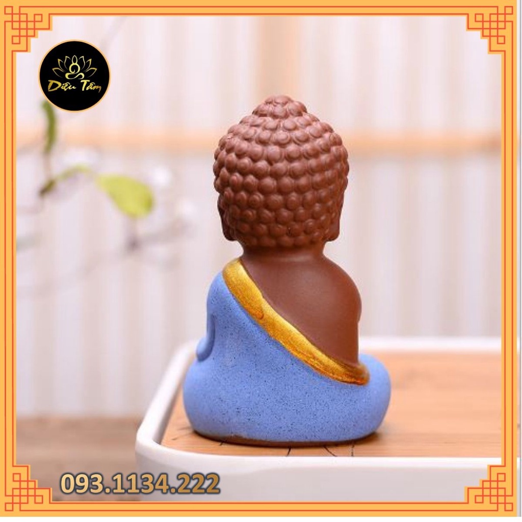 Tượng phật  A Di Đà gốm sứ trang trí nhà cửa xe ô tô đồ phong thuỷ