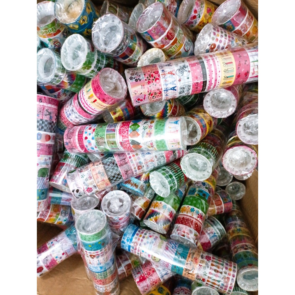 Băng keo trang trí họa tiết đáng yêu , mẫu ngẫu nhiên