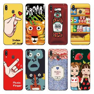 Cute Fat Girl Back Cover Samsung Galaxy M30 / M20 / M10 Soft TPU Case