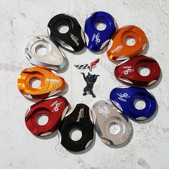 LONG ĐỀN NHÔM 2 TẦN GẮN XI NHAN XE MÁY