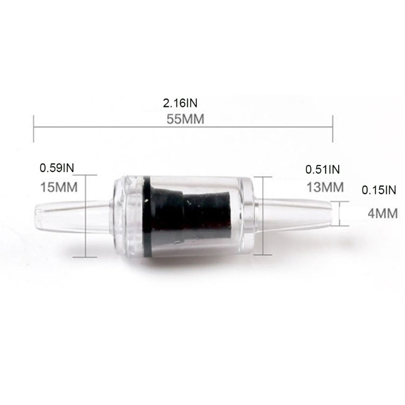 Van Kiểm Tra Oxy Một Chiều Không Tiếp Xúc Dành Cho Bể Cá