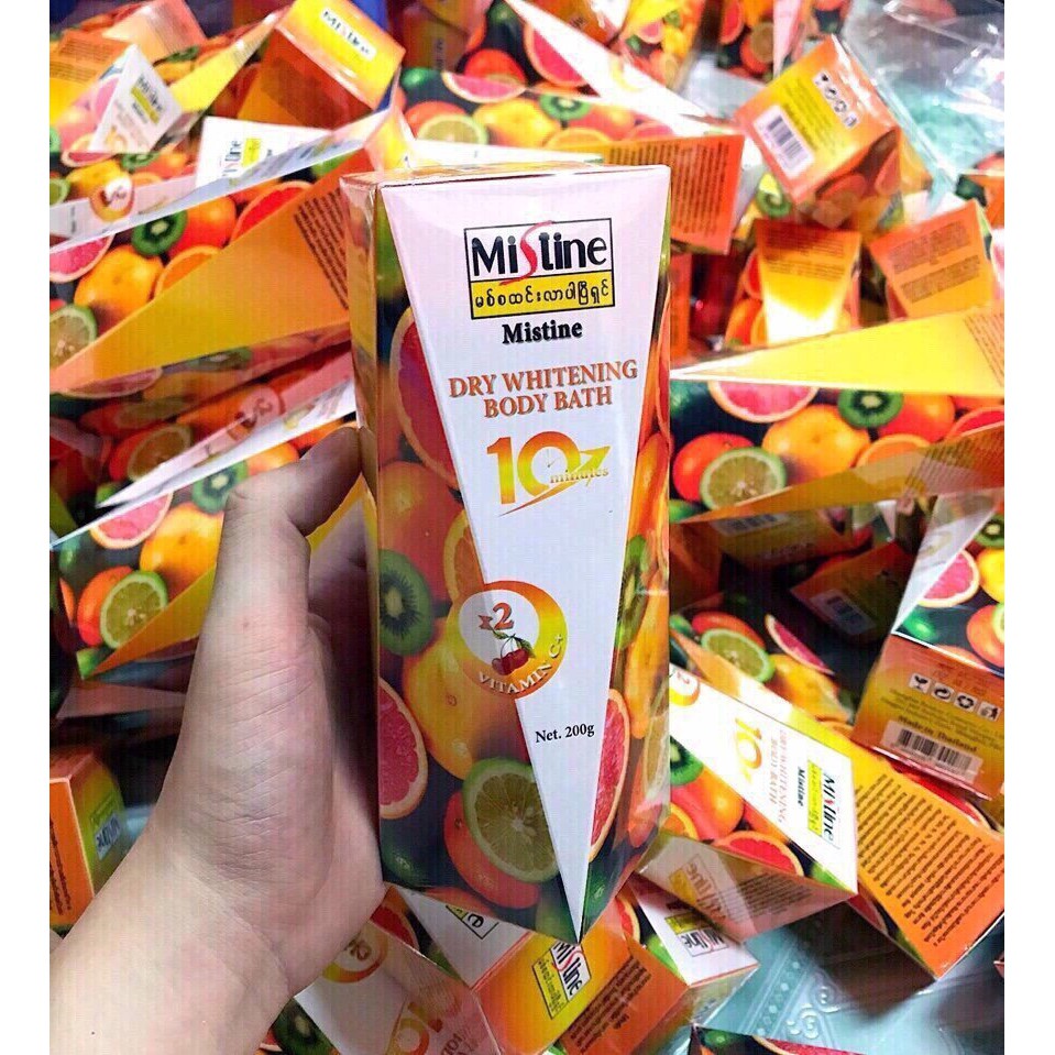 tắm trắng mistine