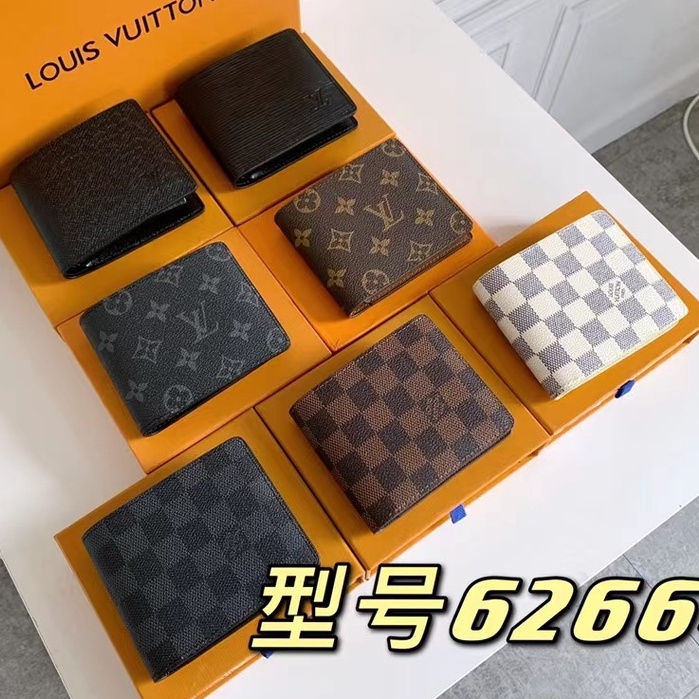 Sẵn sàng giao hàng 100% nguyên bản chính hãng Louis Vuitton LV nam mới ví