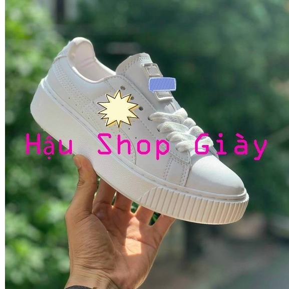 Giày punna phản quang, mũi nhũ, mũi bóng các màu