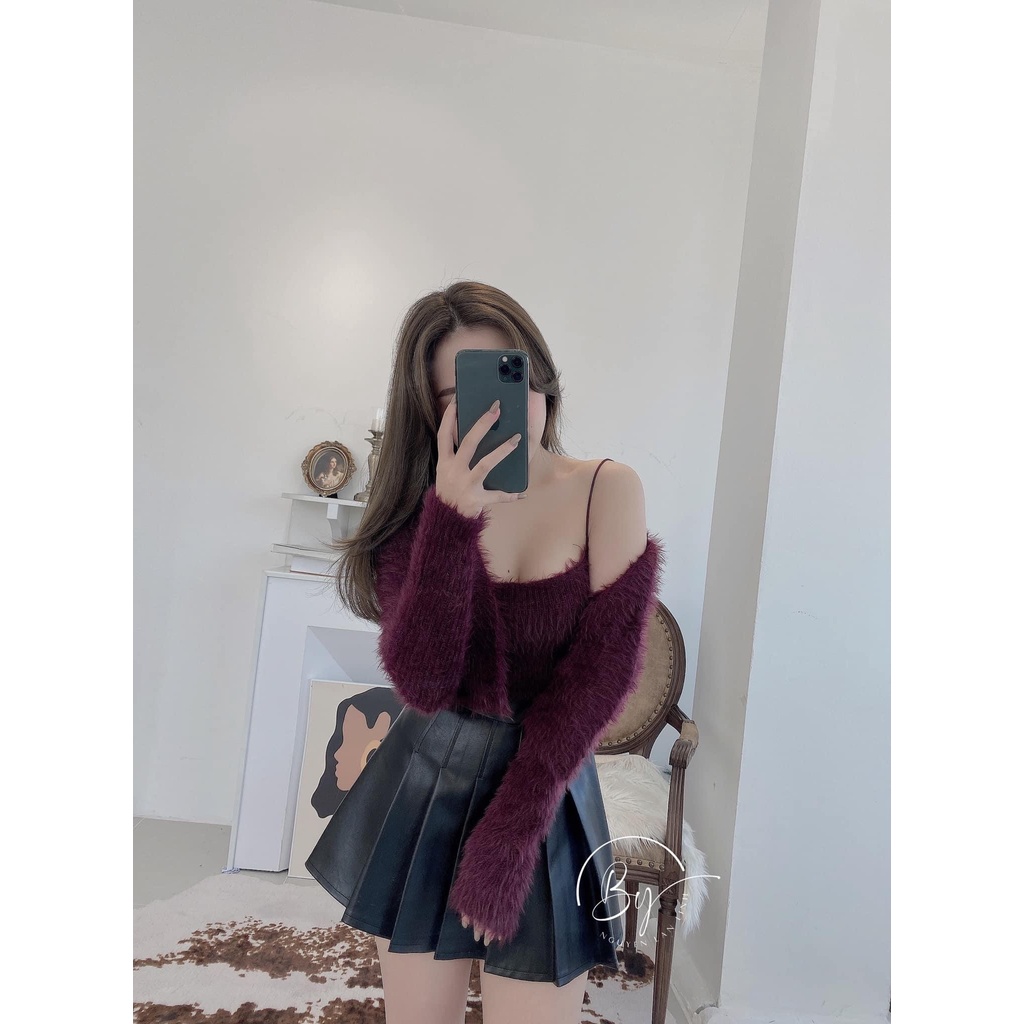 ÁO KHOÁC KÈM ÁO 2 DÂY LÔNG CHO NỮ | BigBuy360 - bigbuy360.vn