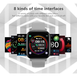 Smartwatch P9 Rel Gio Smart Watch Esportivo Fitness Frequência Cardíaca Touch-Screen Ipx7