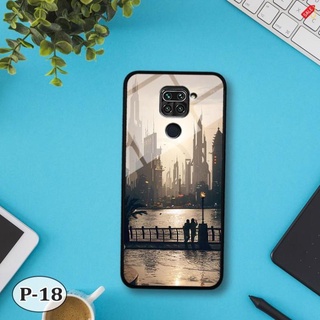 <New> Ốp lưng kính Xiaomi Redmi Note 9- hình 3D