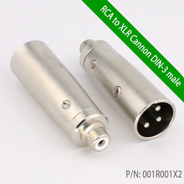 jack chuyển canon XLR sang AV hoa sen(đơn giá 1 chiếc)