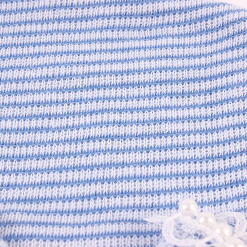 Bộ Nón Và Nơ Ren Thoáng Khí Dành Cho Bé Gái 0-24 Tháng Tuổi