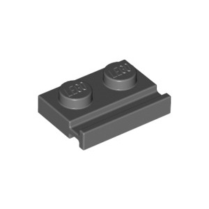 Gạch lẻ LEGO chính hãng Plate 1 x 2 with Door Rail