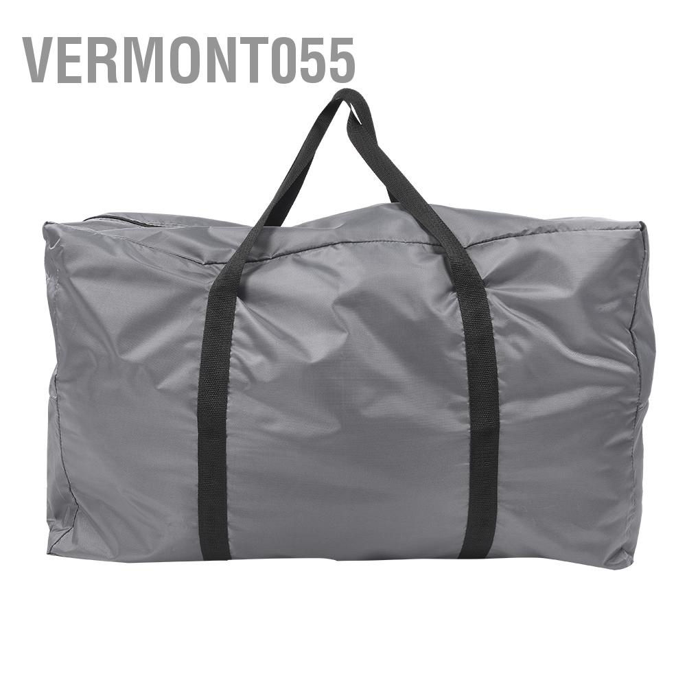 Vermont055 Large Foldable Storage Carry Bag Handbag Accessory for Canoeing Inflatable Boat Gray