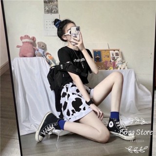 Quần Đùi Bò Sữa Dáng Rộng unisex, quần đùi bò sữa Nam Nữ