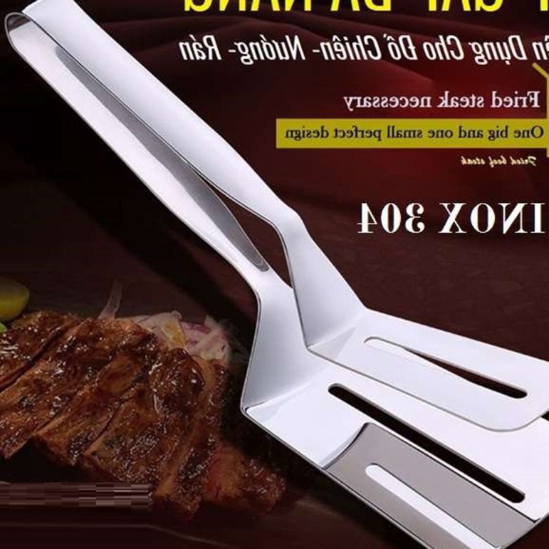 Kẹp Đồ Nóng Inox 304,Kẹp Lật Bánh,Lật Đồ Nóng