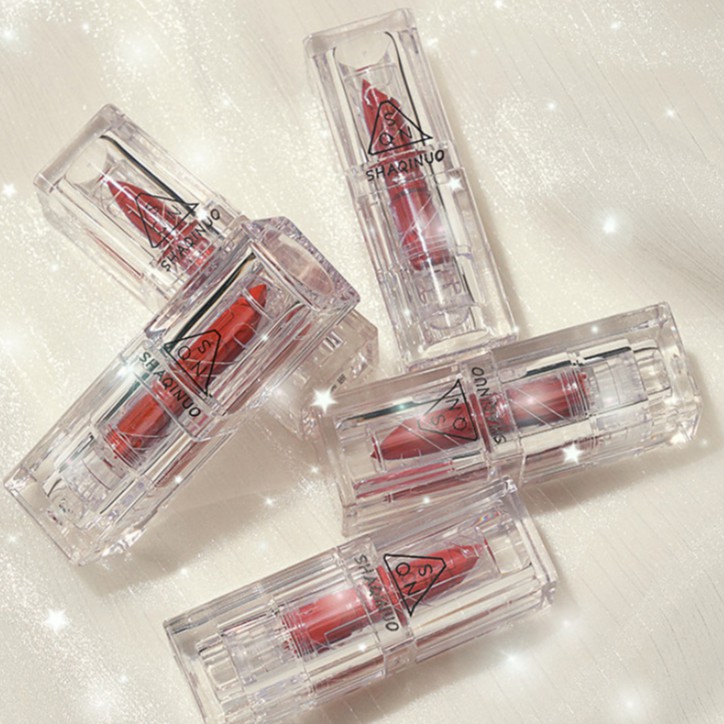 Son thỏi lì dạng khối PHA LÊ ✨✨SQN 6252 nội địa chính hãng tông dỏ chuẩn màu lâu trôi sỉ rẻ - GIÁ GỐC 12