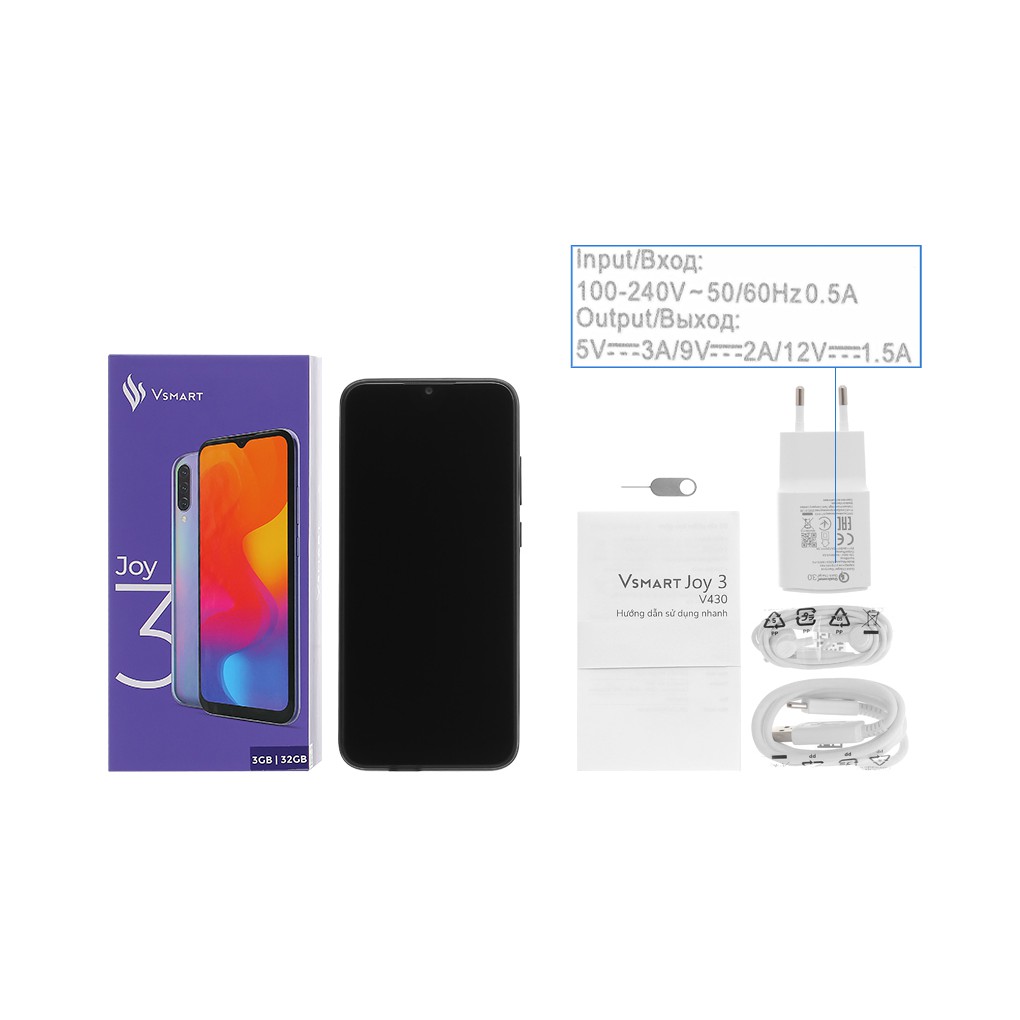 Điện thoại Vsmart Joy 3 (2GB/32GB) - Hàng Chính Hãng Mới 100% | BigBuy360 - bigbuy360.vn