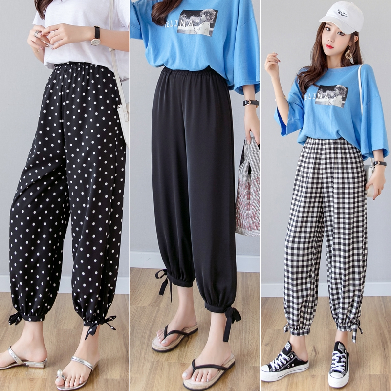 Quần Dài Ống Rộng Màu Trơn Duyên Dáng Dành Cho Nữ | BigBuy360 - bigbuy360.vn