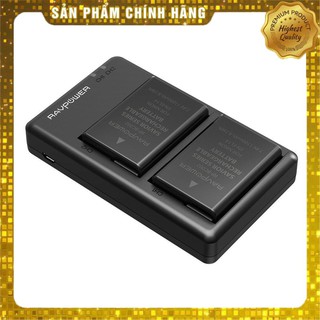 [Hàng Chính Hãng] - Pin máy ảnh Nikon EN-EL14 chính hãng RAVPower RP-BC002, bộ 2 pin 1100 mAh